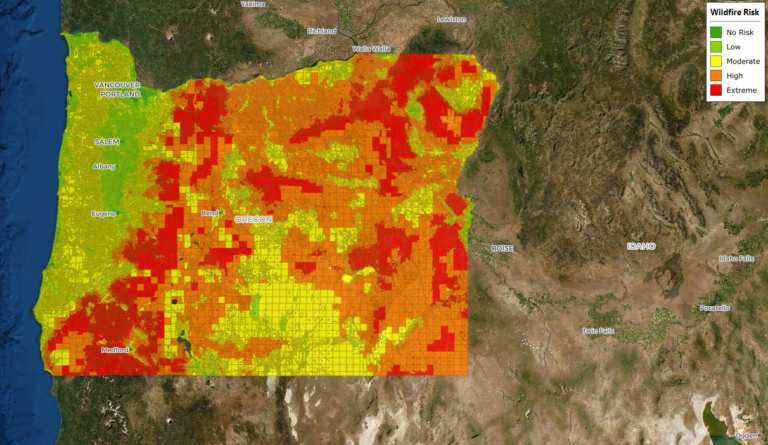 Oregon Launches New Wildfire Risk Map Oregon State Fire Marshal 6355