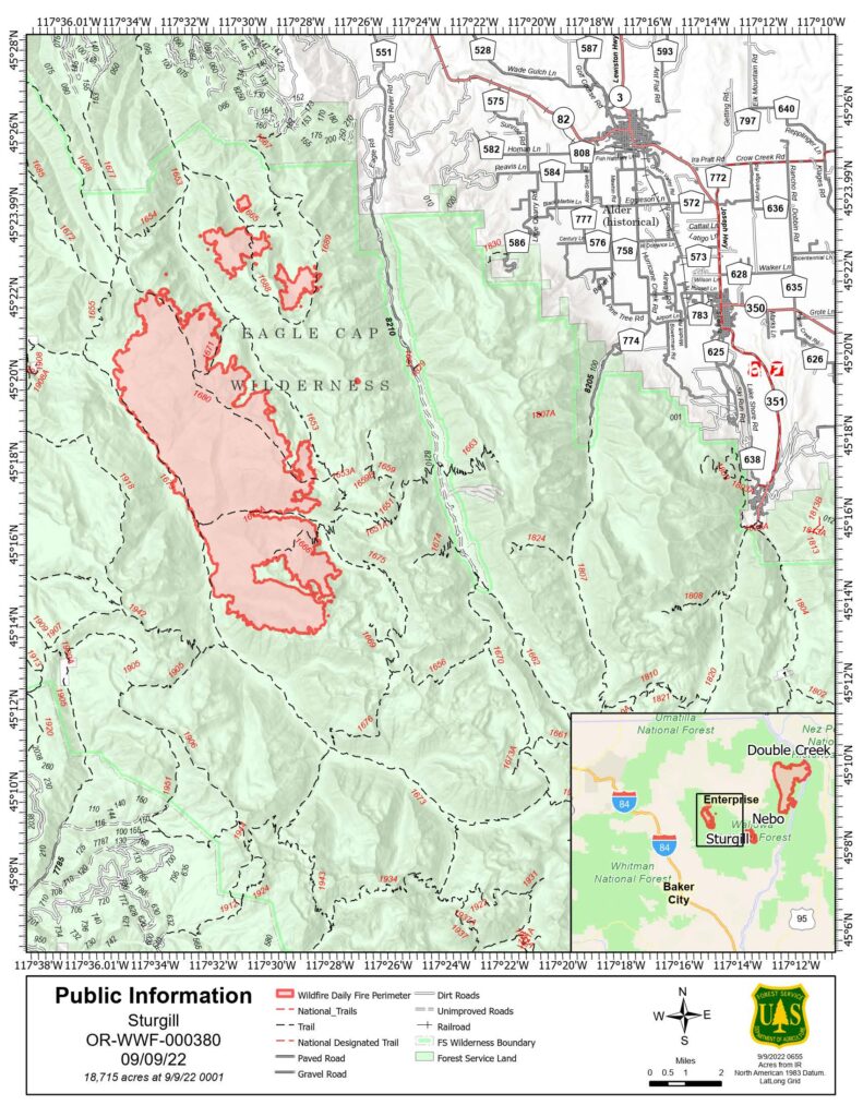 Double Creek Fire containment grows to 15% – OREGON STATE FIRE MARSHAL