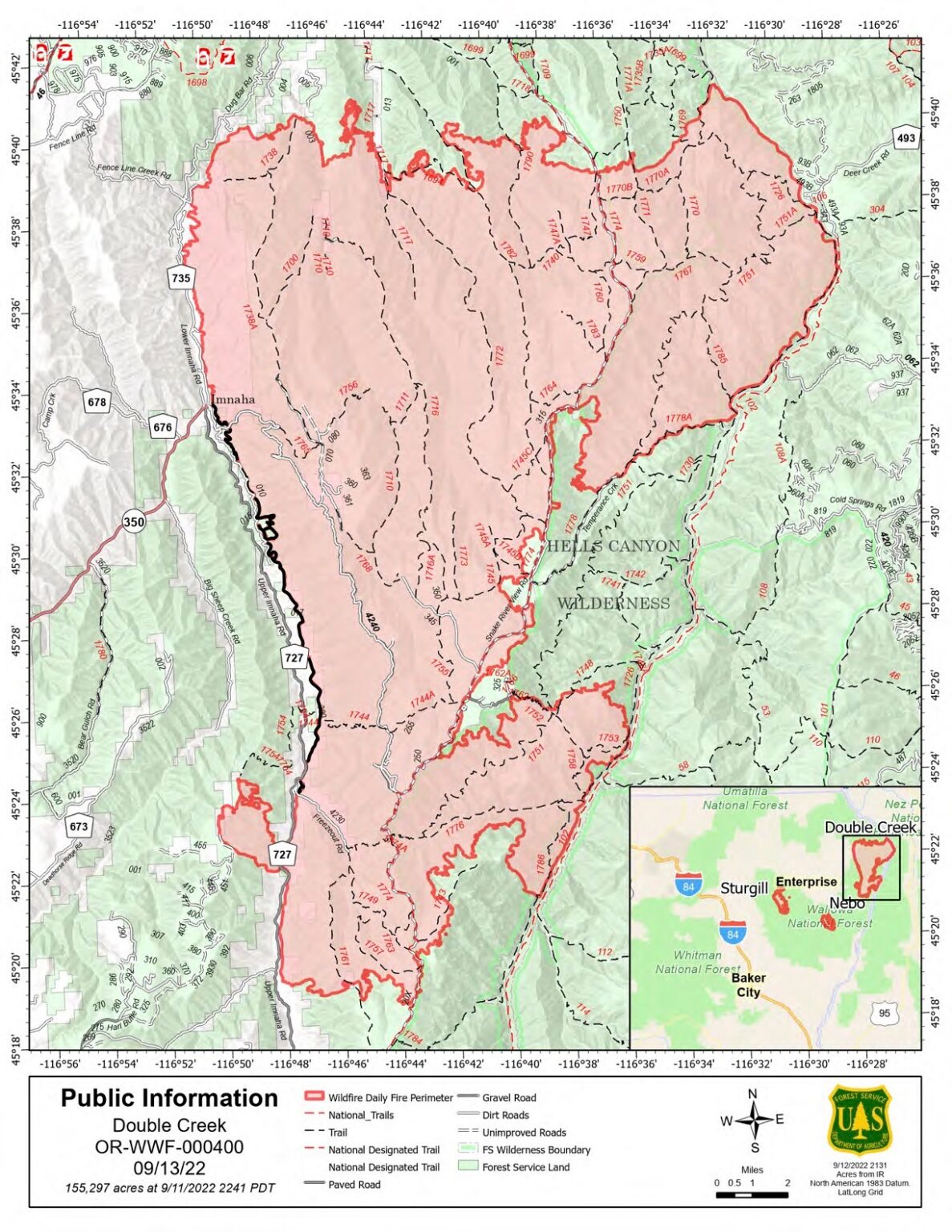 Final OSFM update: Structure protection complete at Double Creek ...