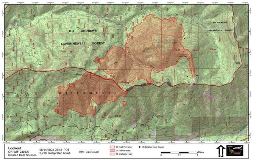 OSFM task forces diligently working to protect homes near the Lookout ...